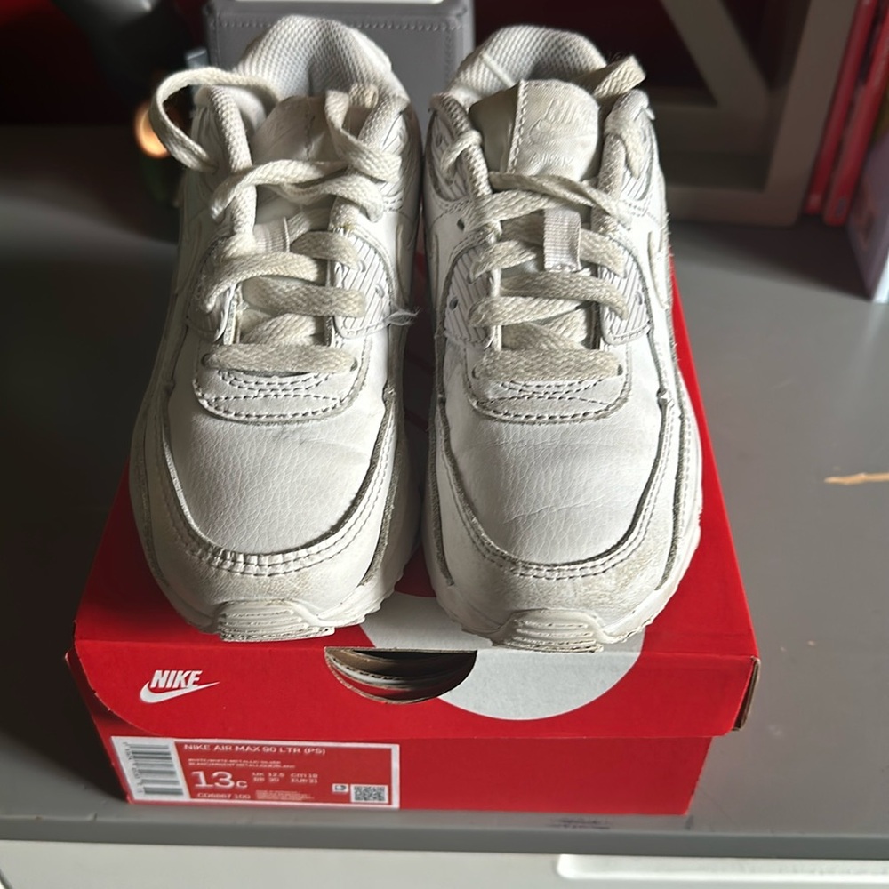 Boys Nike Air Max 90 LTR, size 13c